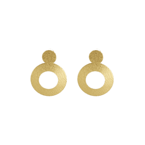 CONTEMPORARY DISC DESIGNER EARRING JWL-ERR-021