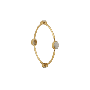 RAINBOW FACCITED STONES BANGLE JWL-BRC-024